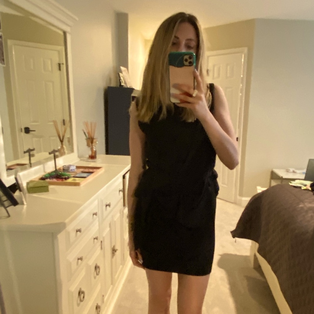 Alice and Olivia black dress